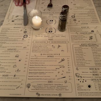 Jack's Wife Freda - Menu placemat - Breakfast & Brunch Near Me - New York, New York Jack's Wife Freda - Menu placemat - Breakfast & Brunch Near Me - New York, New York