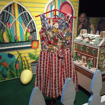 Bishop Museum - Candy Wrapper dress - Museums Near Me - Honolulu, Hawaii
