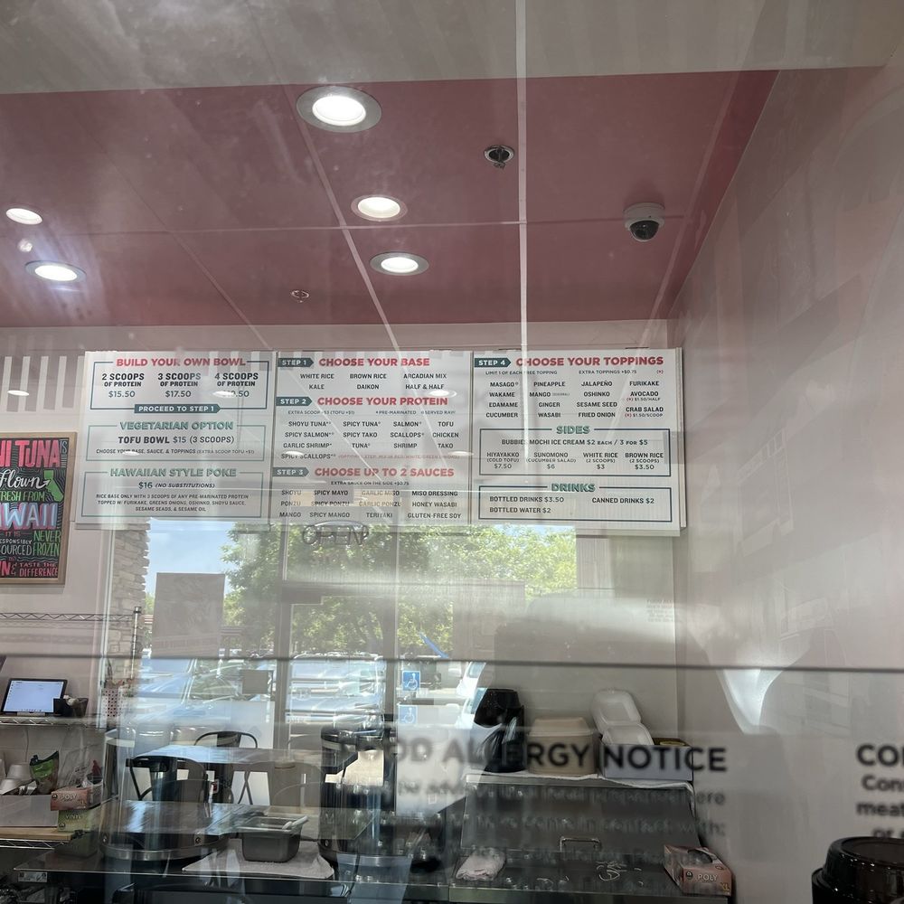 Poke Cube - Price board - Poke Near Me - Rancho Cordova, California