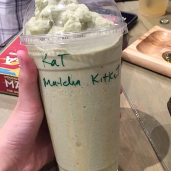 Teapresso Bar - Steve named a drink after me! Hahaha ;) New drink: Matcha Kit Kat coming in January 2016! - Coffee & Tea Near Me - Honolulu, Hawaii Teapresso Bar - Steve named a drink after me! Hahaha ;) New drink: Matcha Kit Kat coming in January 2016! - Coffee & Tea Near Me - Honolulu, Hawaii
