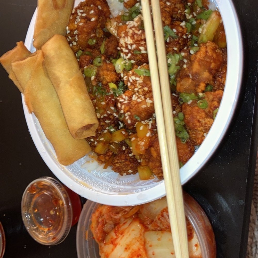 Wild Wing Station - Spicy Garlic Chicken Rice Bowl - New American Near Me - Mobile, Alabama Wild Wing Station - Spicy Garlic Chicken Rice Bowl - New American Near Me - Mobile, Alabama