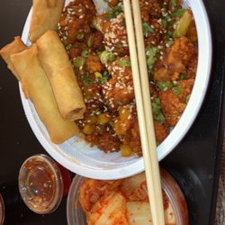 Wild Wing Station - Spicy Garlic Chicken Rice Bowl