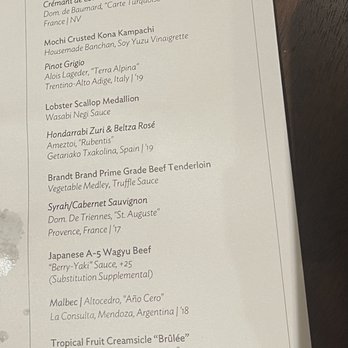 MW Restaurant - Five course tasting menu - New American Near Me - Honolulu, Hawaii