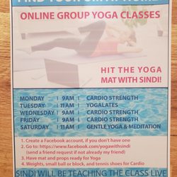 Summer Online Schedule