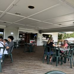 Lighthouse Cafe - Patio seating