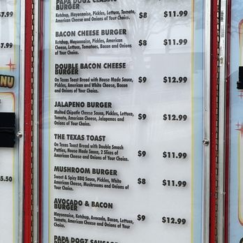 Papa Dogz - Menu - Hot Dogs Near Me - Clute, Texas Papa Dogz - Menu - Hot Dogs Near Me - Clute, Texas