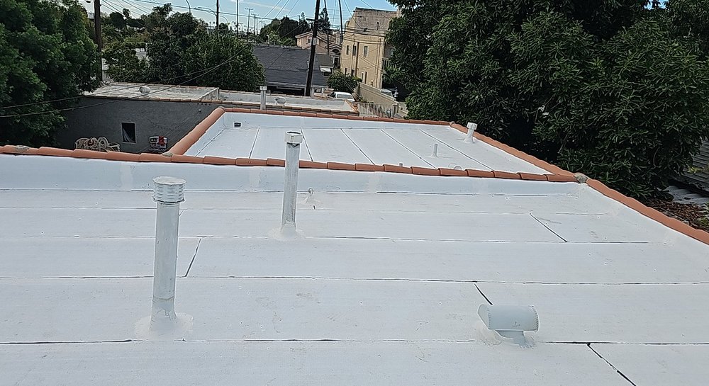 Slide of Roof Replacement