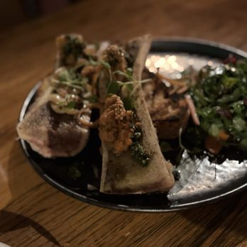 Juniper and Ivy - Bone marrow with fried oyster addition - New American Near Me - San Diego, California