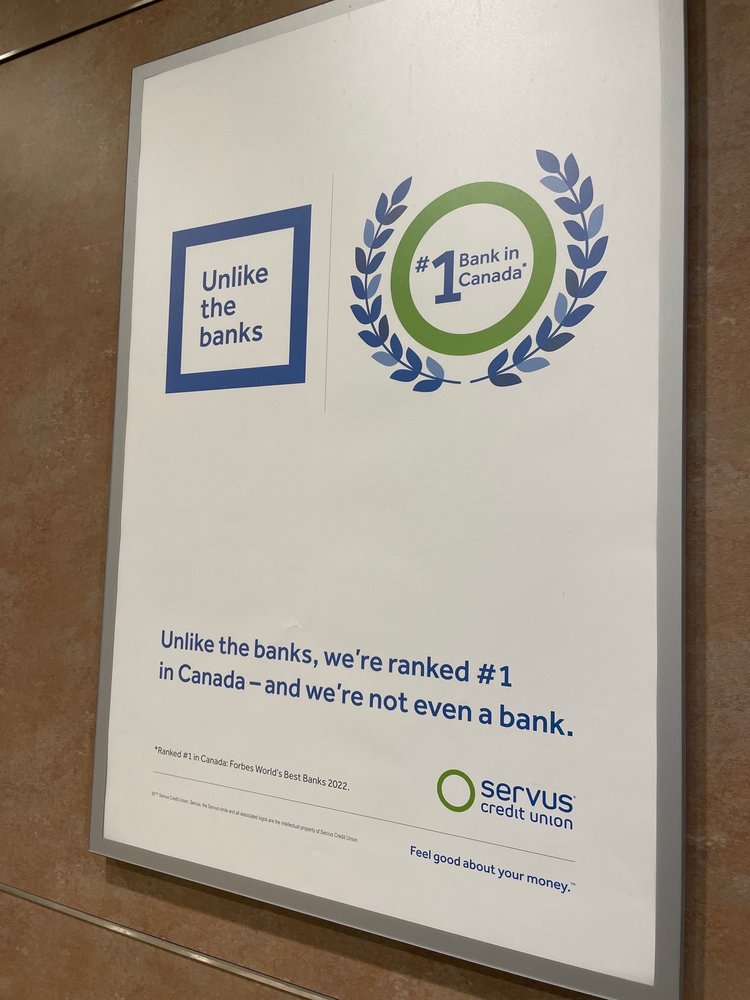 SERVUS CREDIT UNION Updated September 2024 17010 90 Avenue NW