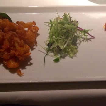 Quilon Restaurant - Cauliflower chili fry and char grilled scallops - Indian Near Me - London, XGL Quilon Restaurant - Cauliflower chili fry and char grilled scallops - Indian Near Me - London, XGL