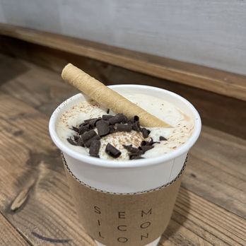 Semicolon Cafe - Tiramisu Latte (HOT, no Milk choice) - Desserts Near Me - New Brunswick, New Jersey Semicolon Cafe - Tiramisu Latte (HOT, no Milk choice) - Desserts Near Me - New Brunswick, New Jersey
