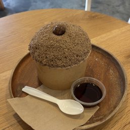 Hojicha shaved ice
