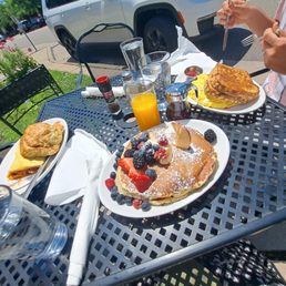 Short Stack with Fresh Fruit