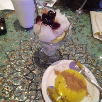 Cafe Caspian - Deserts  Paloudeh &Sholeh zard - Persian/Iranian Near Me - Houston, Texas