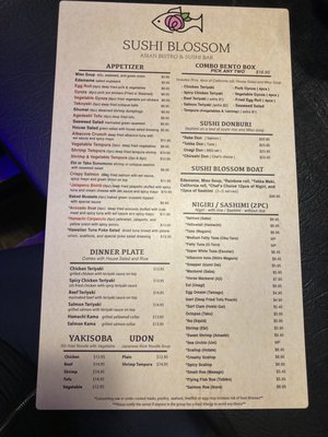 Menu photo 8 Sushi Blossom Spokane, WA