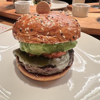 Gordon Ramsay Burger - Hells kitchen Burger nice with a little spice - Salad Near Me - Chicago, Illinois