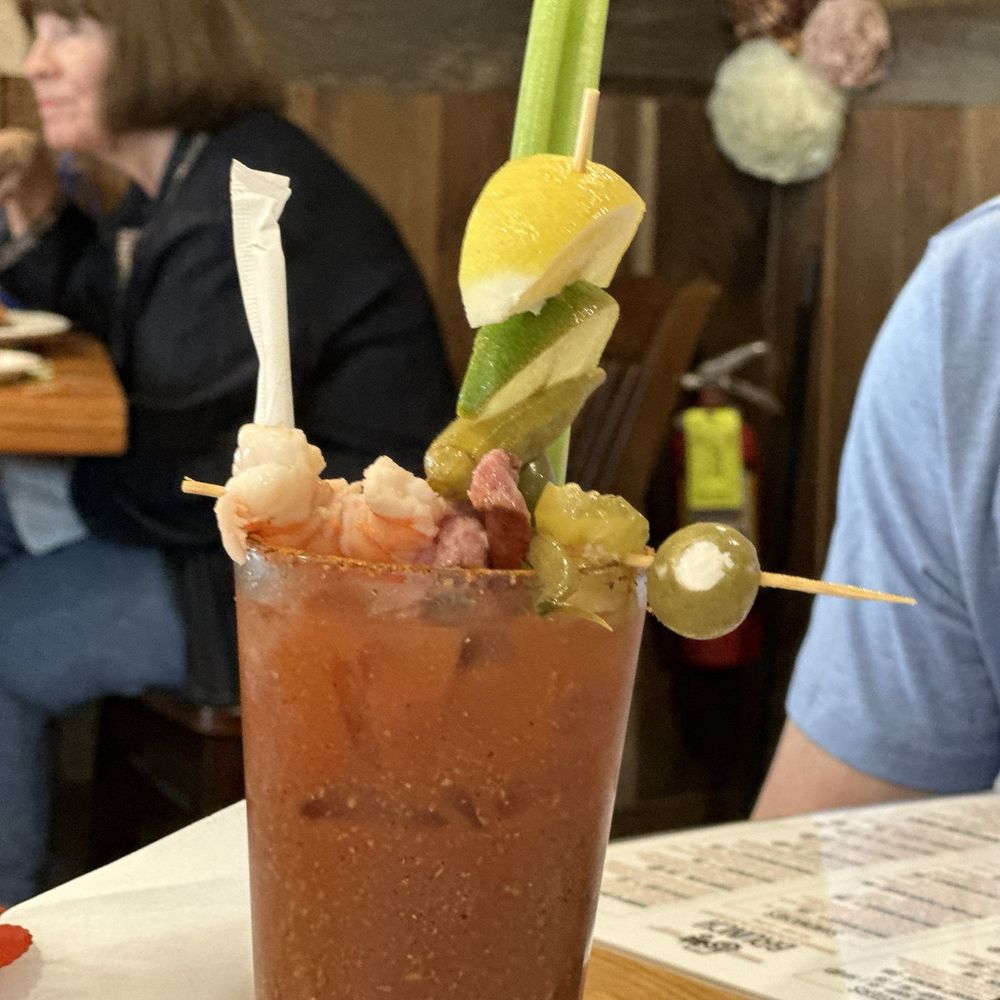Rustic Table - Bloody Mary - Southern Near Me - Pawleys Island, South Carolina Rustic Table - Bloody Mary - Southern Near Me - Pawleys Island, South Carolina