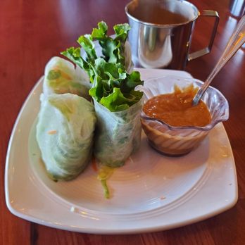 Noy’S TukTukThai On Sunrise - Fresh summer rolls with peanut sauce - Thai Near Me - Tucson, Arizona
