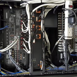 Pecar Electronics - Paul outdid himself with this clean up of a whole house automation job done by our competition.