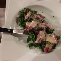 The seared steak with truffle sauce was fantastic The seared steak with truffle sauce was fantastic