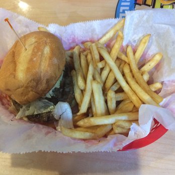 Wings Etc - Hamburger was very good. - Chicken Wings Near Me - Peru, Indiana