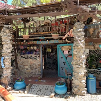 Tinkertown Museum - Front entrance to Tinkertown - Museums Near Me - Sandia Park, New Mexico