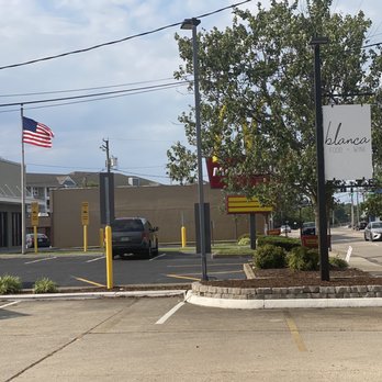 Blanca - The sign to the restaurant you may miss but it's right next to McDonald's. - Wine Bars Near Me - Norfolk, Virginia