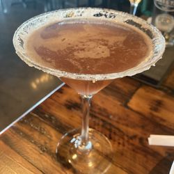 Raspberry lemonade martini, very tasty!