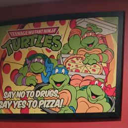 Say no to drugs say yes to pizza