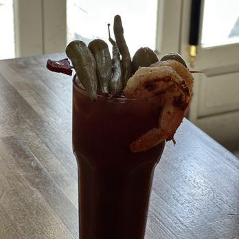 Cafe Fleur De Lis - Shrimp Bloody Mary - Coffee & Tea Near Me - New Orleans, Louisiana