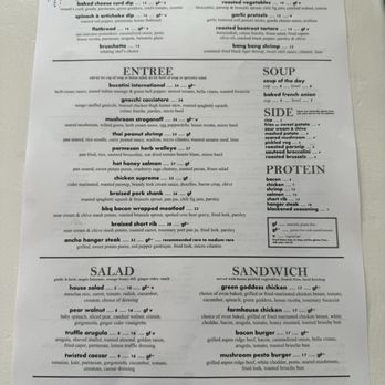 Twisted Willow - Menu - New American Near Me - Port Washington, Wisconsin