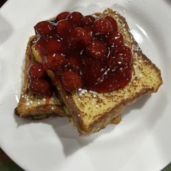 The Rockhill Filling Station - Cherry topped French Toast