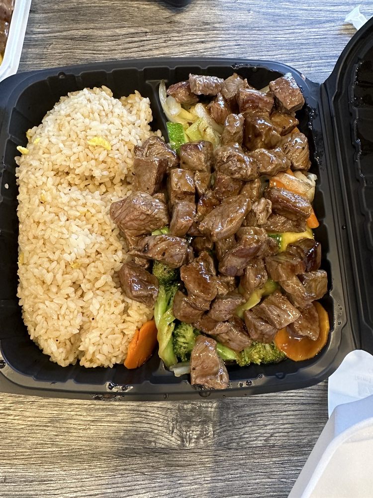 Food from Ichiro Hibachi Express