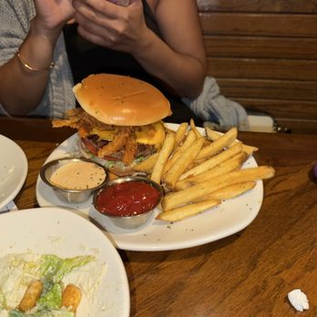 Outback Steakhouse - The Bloomin' Burger* - Steakhouses Near Me - Edgewater, New Jersey Outback Steakhouse - The Bloomin' Burger* - Steakhouses Near Me - Edgewater, New Jersey