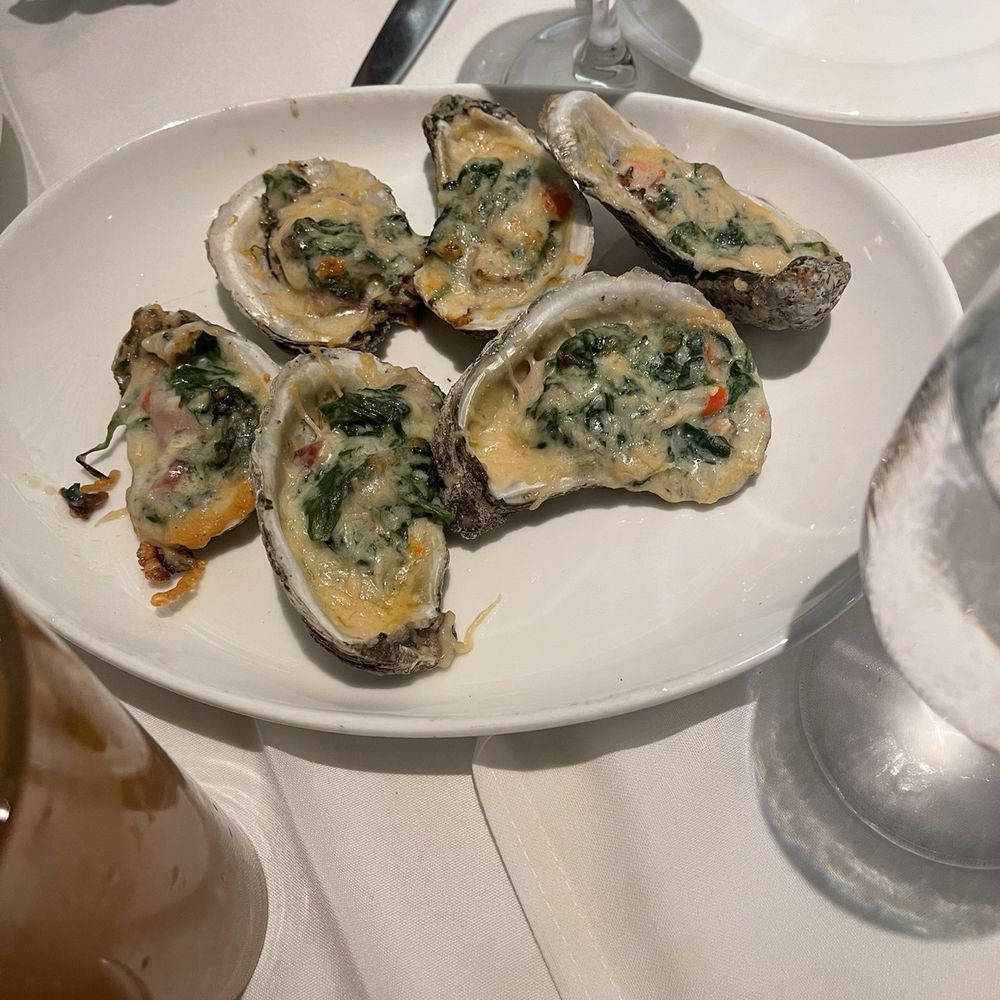Oysters Rockefeller