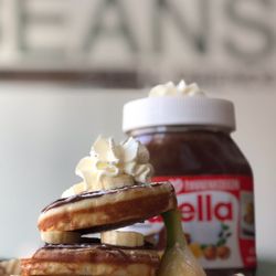 Mr.Beans - AMERICAN PANCAKES NUTELLA BANAAN
