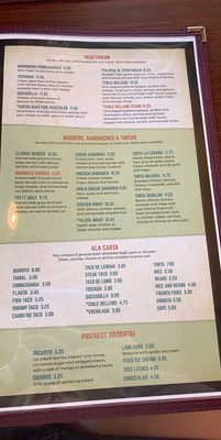 Menu photo 1 La Cabana Mexican Grill Hubertus, WI Menu photo 1 La Cabana Mexican Grill Hubertus, WI