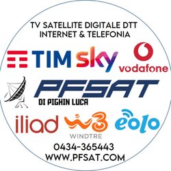 Pfsat di Pighin Luca - Sky Service - TIM VODAFONE EOLO WINDTRE - Sky service pordenone, Rivenditore TIM VODAFONE WINDTRE ILIAD EOLO