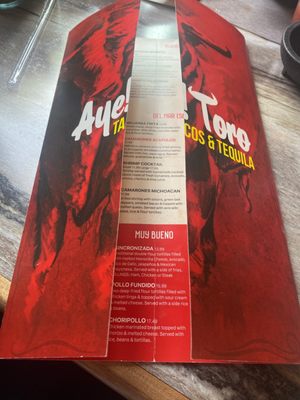 Menu photo 4 Aye! Toro Tacos & Tequila Pittsboro, NC Menu photo 4 Aye! Toro Tacos & Tequila Pittsboro, NC