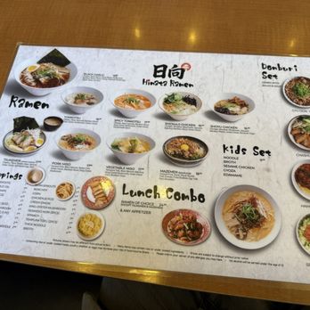 Hinata Ramen - Menu July 2026 - Ramen Near Me - Long Beach, California