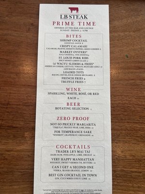 Menu photo 1 LB Steak - Bishop Ranch San Ramon, CA