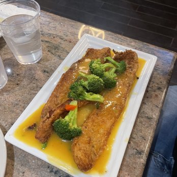 Malecon Restaurant - Grouper Fish Filet in Garlic Sauce - Dominican Near Me - New York, New York