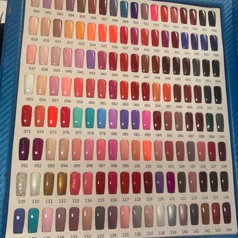 Forever Nails & Spa - Regular gel polish colors side 2 - Nail Salons Near Me - Costa Mesa, California