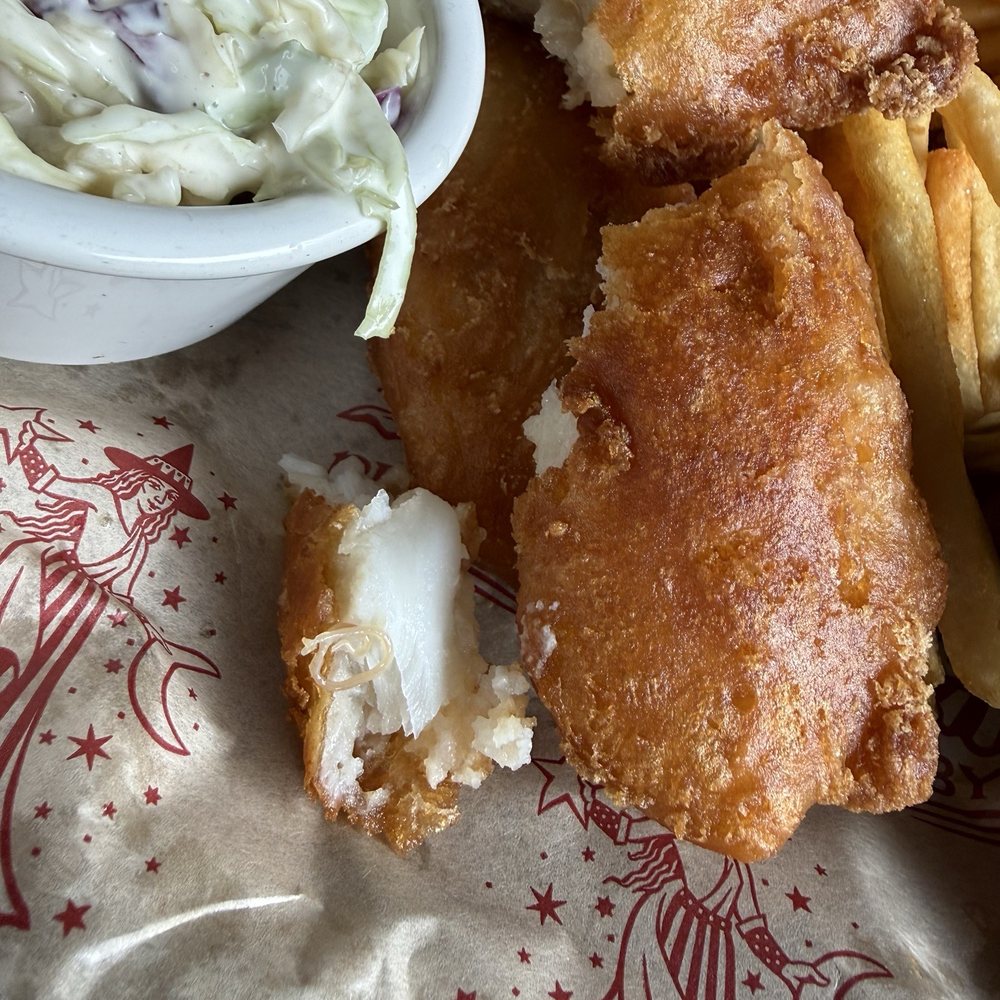 McMenamins Mill Creek - Fried fish with parasitic worm cooked inside. - New American Near Me - Mill Creek, Washington McMenamins Mill Creek - Fried fish with parasitic worm cooked inside. - New American Near Me - Mill Creek, Washington
