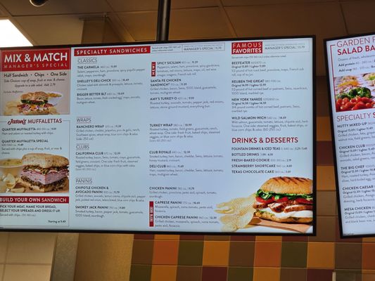 Menu photo 8 Jason's Deli Las Vegas, NV
