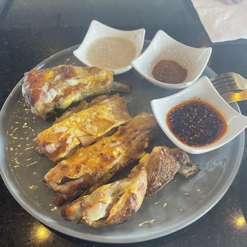 Kusan Bazaar | Silk Road Grill & Noodles 龟兹集市 - Golden Crispy Roasted Lamb Rib - Halal Near Me - Milpitas, California