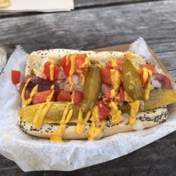 Douglas Root Beer Barrel - Chicago dog