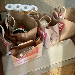 REWE - REWE Lieferdienst Clayallee, viele Tüten