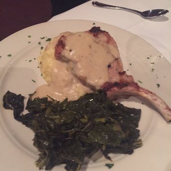 Hearth - Stuffed pork chop was perfectly juicy & tender. - American Near Me - Peoria Heights, Illinois Hearth - Stuffed pork chop was perfectly juicy & tender. - American Near Me - Peoria Heights, Illinois
