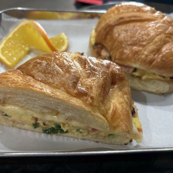 Bully Brew - Breakfast croissant with ham - Coffee & Tea Near Me - Peoria, Arizona